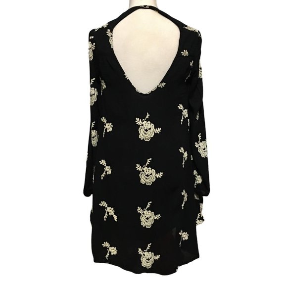 Free People Embroidered Swing Dress - Small - Picture 4 of 8